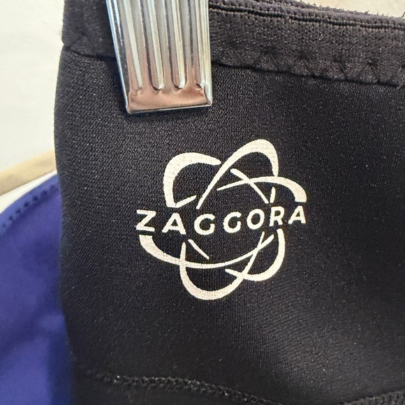 Women's Blue and Black Activewear Set - Picture 3 of 3